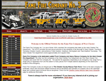 Tablet Screenshot of famefireco.org